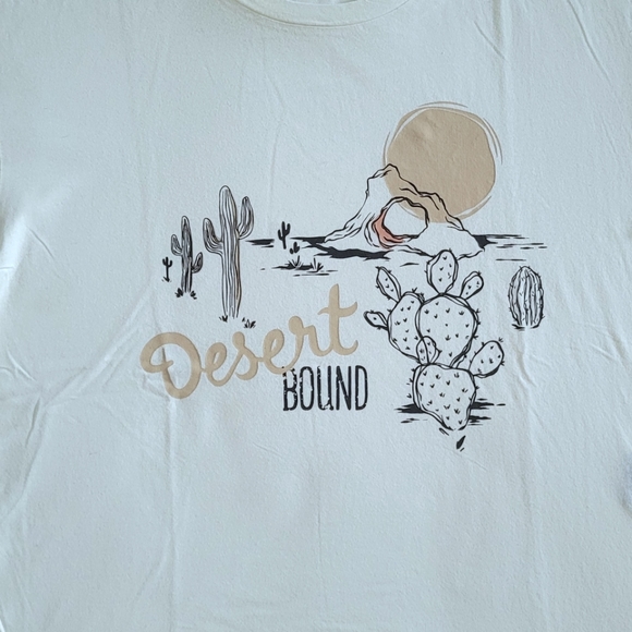 ✨️HP✨️ 7 For All Mankind "Desert🏜 Bound" Graphic Tee👕 - NWT - Picture 3 of 13